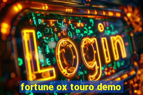 fortune ox touro demo